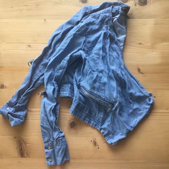 Forever New jean envelope jean jacket - Picture 8 of 8